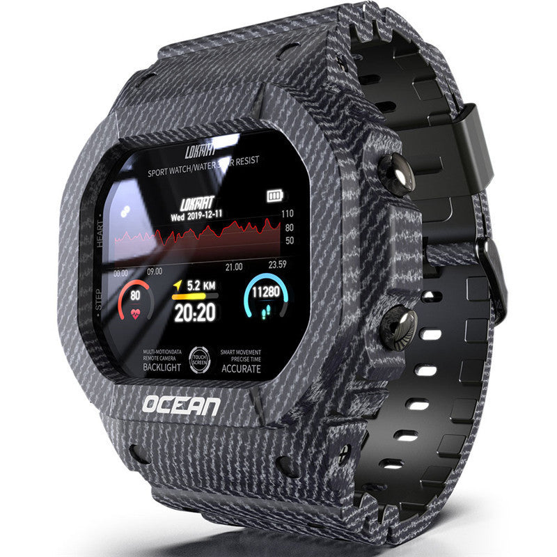 Heart rate waterproof smart watch