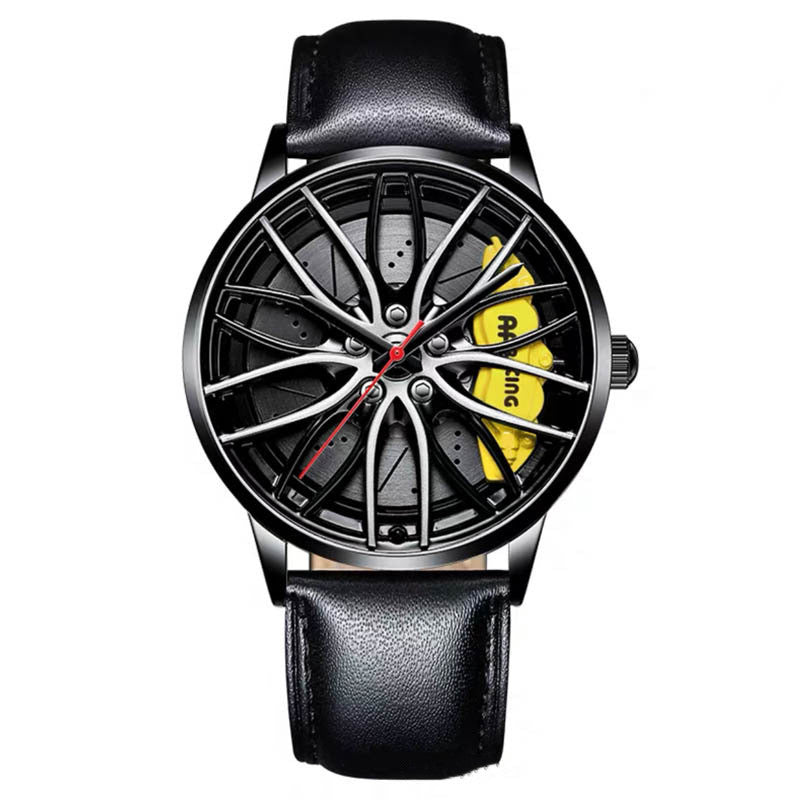 Automatic Movement Watch Waterproof Wheel Style Non-mechanical Watch