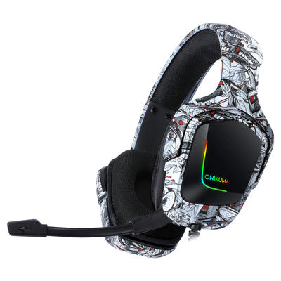 RGB luminous wired headset