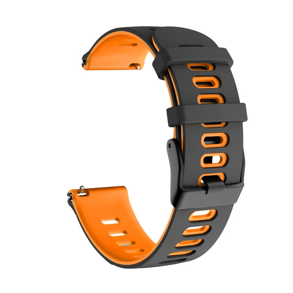 20mm 22mm Two-color Silicone Strap