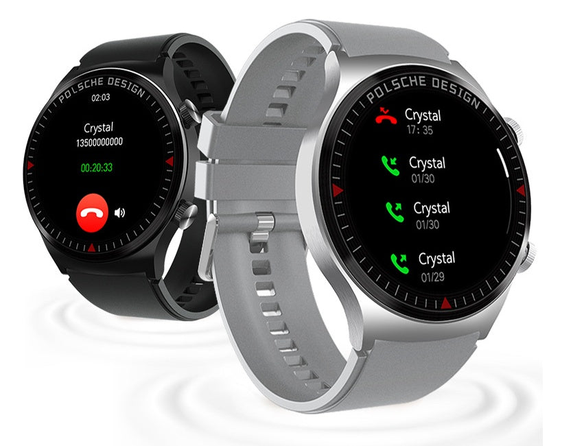 Screen Bluetooth Talk Smart Sports Watch Heart Rate Pressure Blood Oxygen