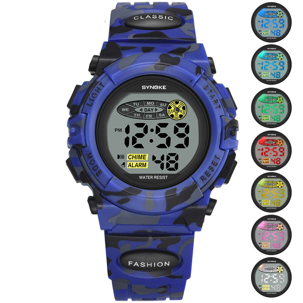 Colorful Luminous Children's Student Electronic Watch