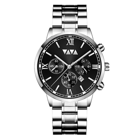 Business Casual Calendar Quartz Waterproof Watch