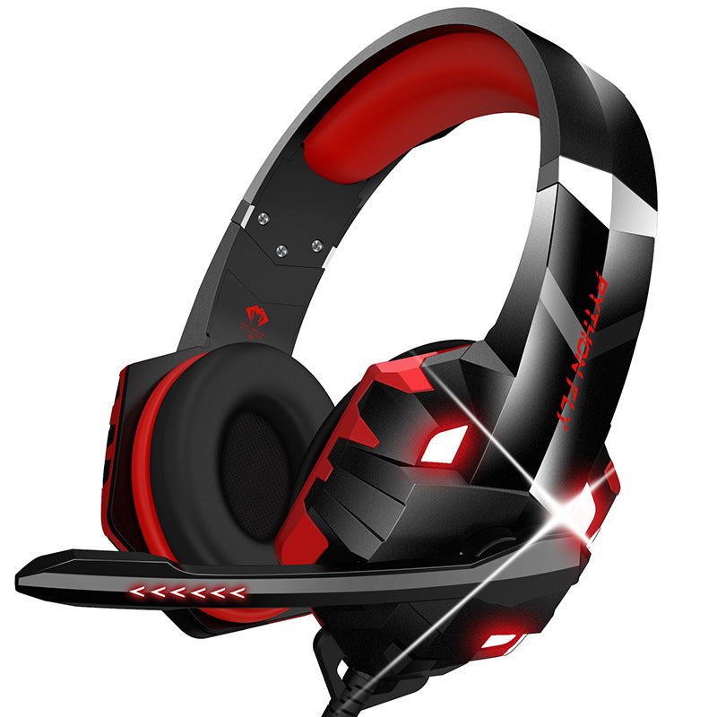 Gaming Headset Computer Headset Wired With Microphone Breathing Light