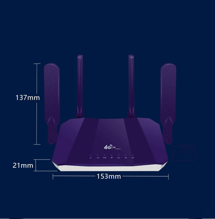 4G All Netcom Wireless Wired Dual Mode Super Signal Router