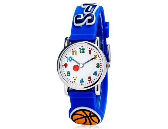 Children cartoon silicone watch