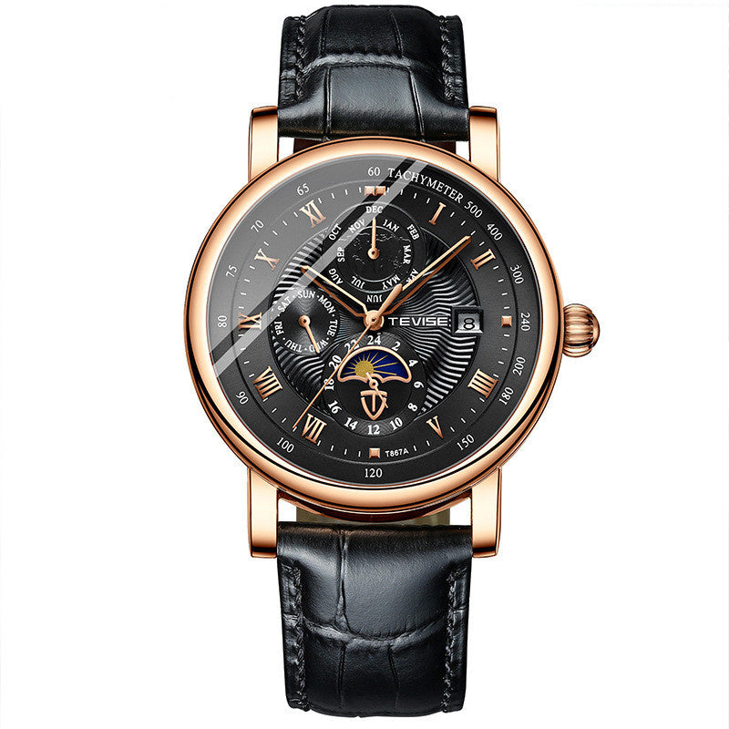 Automatic Mechanical Casual Men's Watch Tourbillon