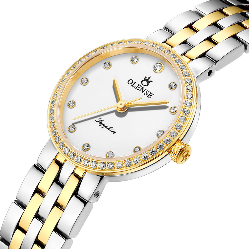 High Grade Stainless Steel Ladies Quartz Watch Waterproof