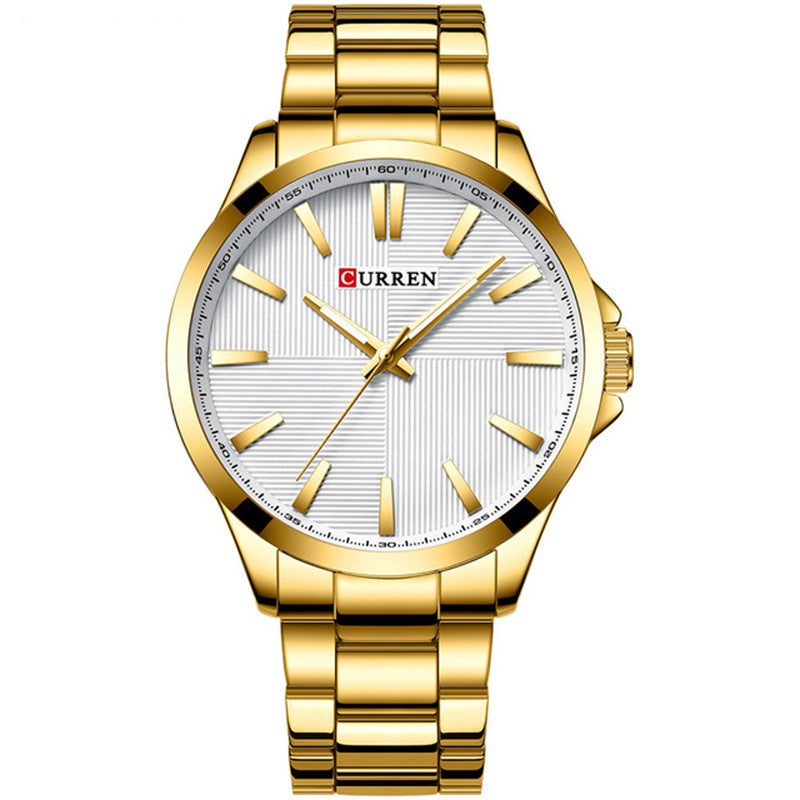 Men's Waterproof Quartz Business Casual Watch