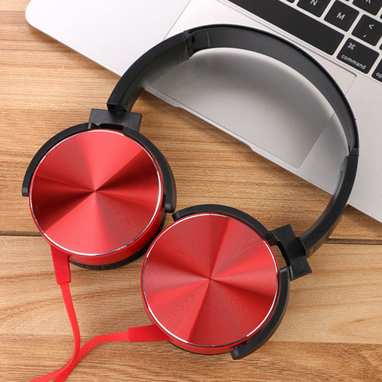 Head-mounted stereo bass headset