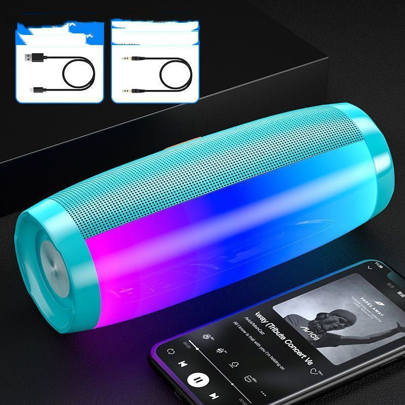 Colorful Lights Bluetooth Speaker High Volume Audio Subwoofer