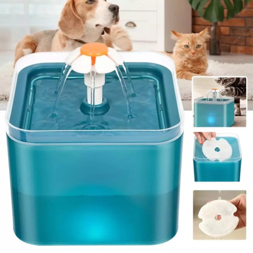 Cat Mate 2L Pet Drinking Water Fountain, Cat Fountain For Cats And Small Dogs