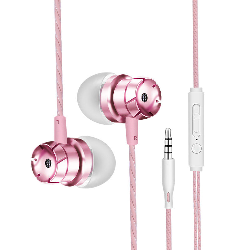 Metal turbo in-ear headphones