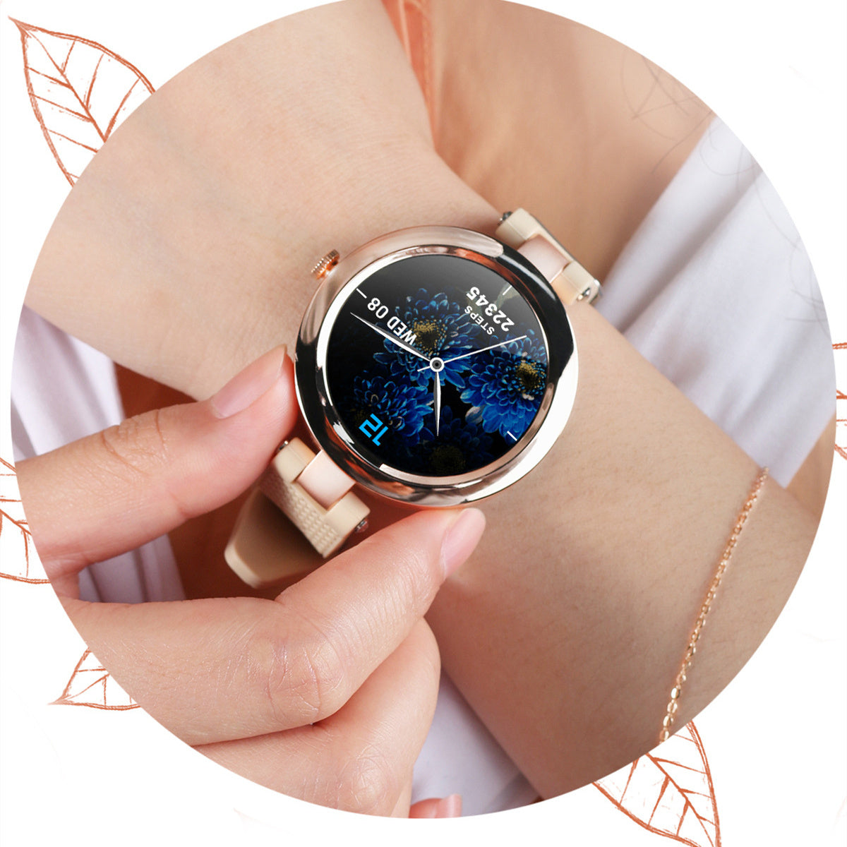 Prompt To Monitor Full Touch Screen Smart Watch