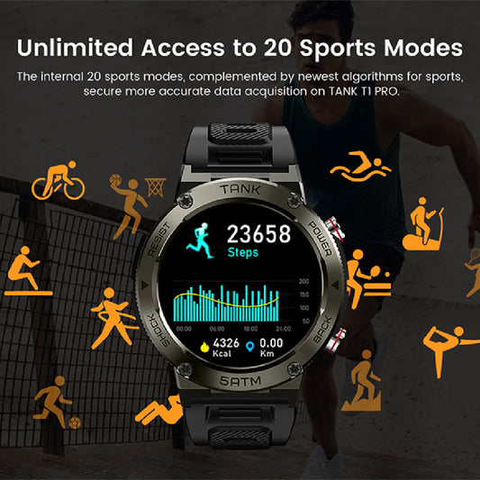 Smart Watch Bluetooth Call Waterproof Outdoor Sports