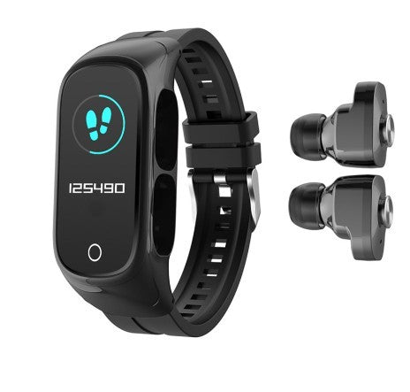 N8 Bluetooth Headset Smartwatch Music Playing Sports Bracelet