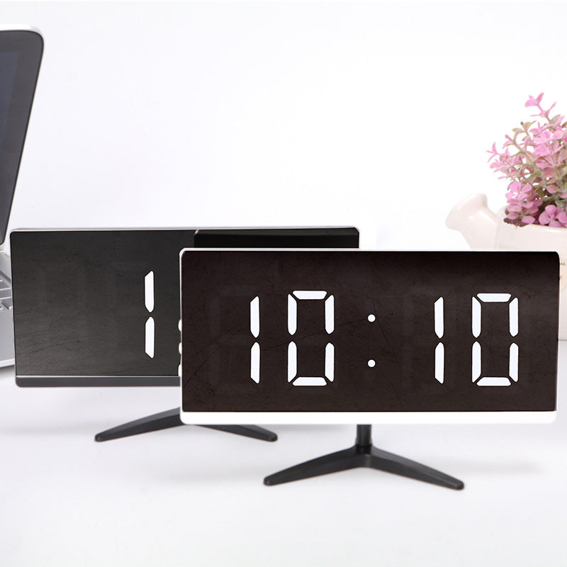 Creative Borderless Bedside Alarm Clock Personality Clock