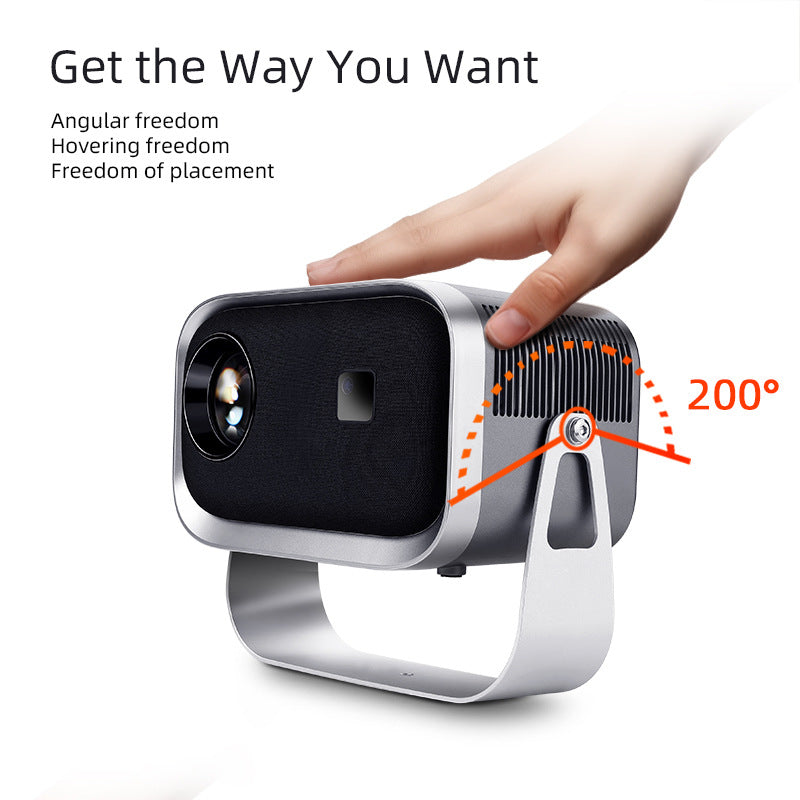 Home HD Portable Projector With Bracket