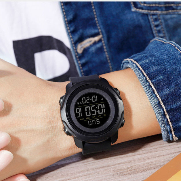 Male Student Junior High School Outdoor Waterproof Special Forces Army Style Watch