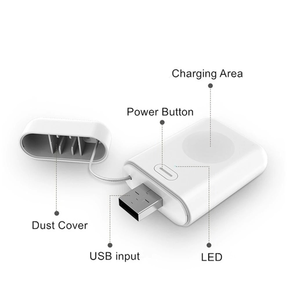 Compatible with Apple , Wireless Charger Power Bank for i Watch