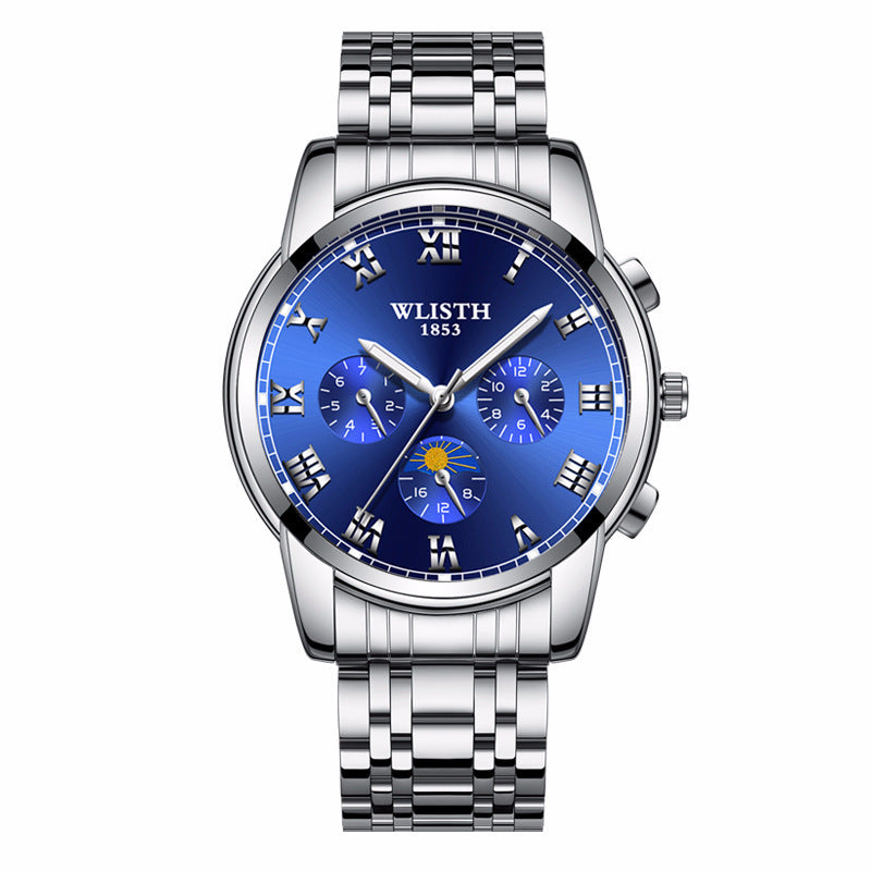 Waterproof watch men's fashion luminous watch