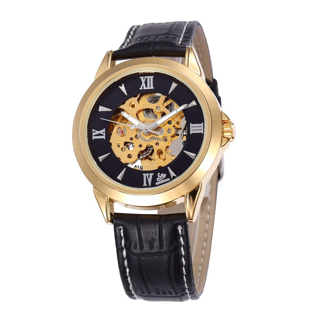 Business Hollow Automatic Mechanical Watch