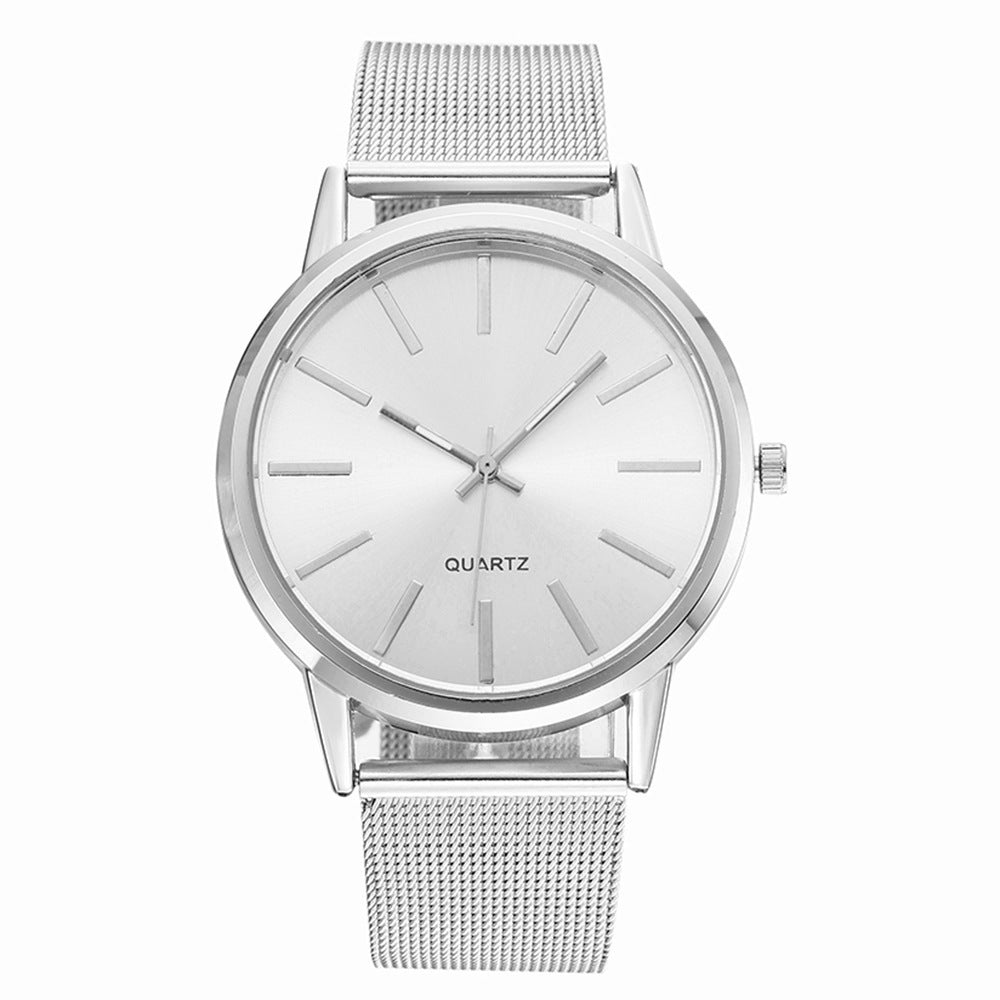 Simple Ultra-thin Stainless Steel Quartz Watch