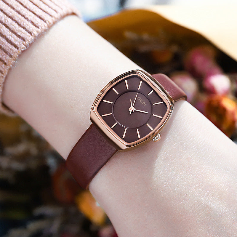 Women's Belt Watch Casual Student Waterproof Quartz Watch