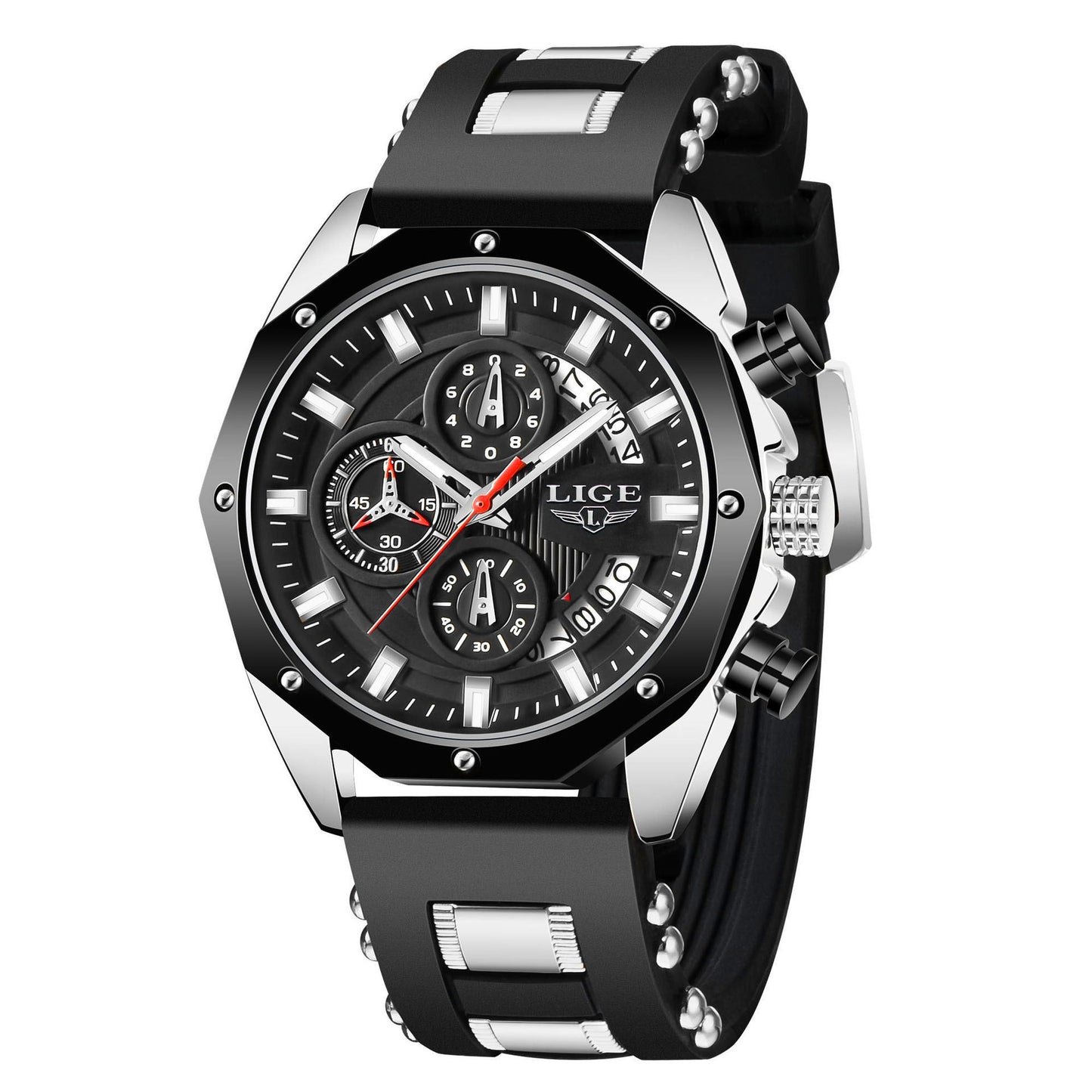 Sports watch multifunctional waterproof watch