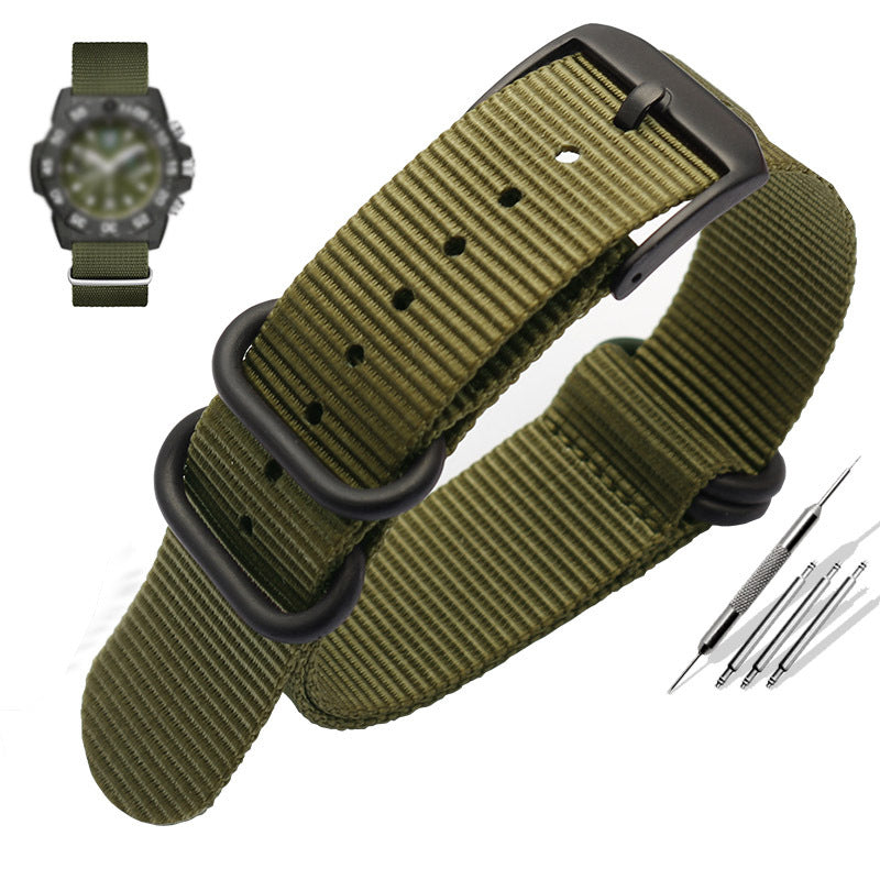 Outdoor Nylon Canvas  Water Ghost Watch Strap