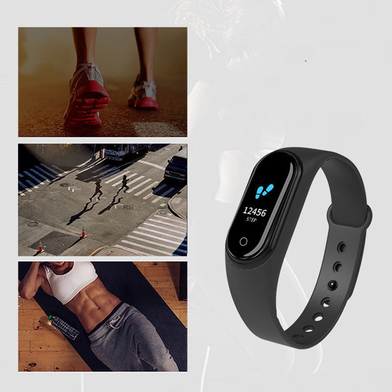 Color Screen Information Push Bluetooth Pedometer Bracelet