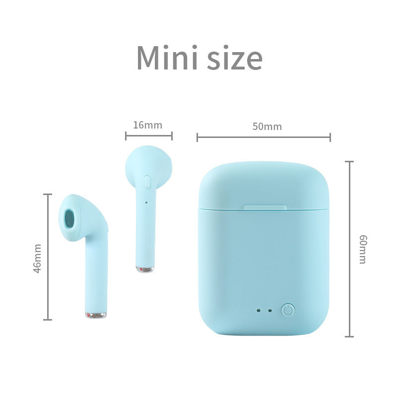 I7mini2 Macaron Bluetooth Headset Second Generation Tws Binaural 50 Stereo Sports