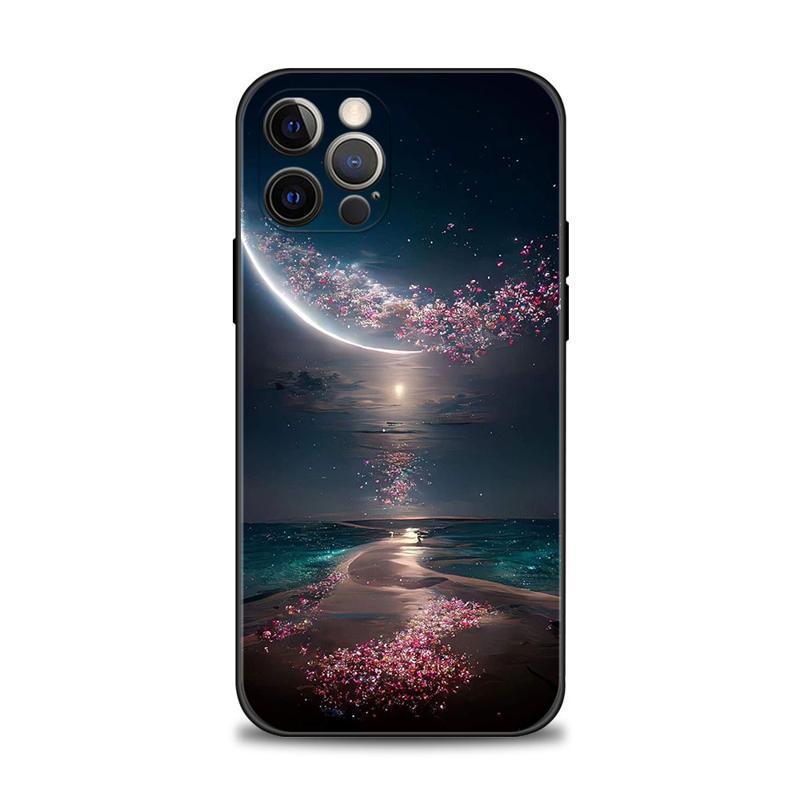 Back Cover Painted Drop-resistant Beach Phone Case