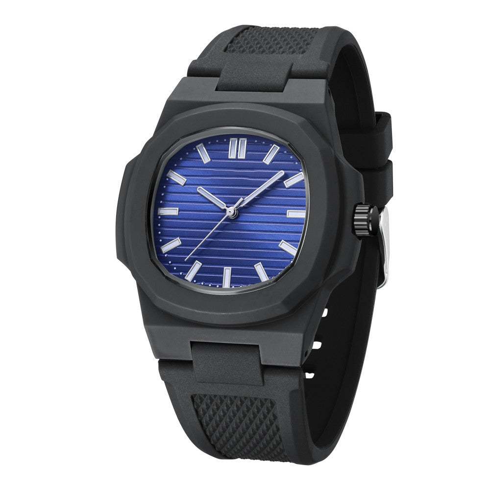 Luminous Sports Waterproof Quartz Silicone Watch