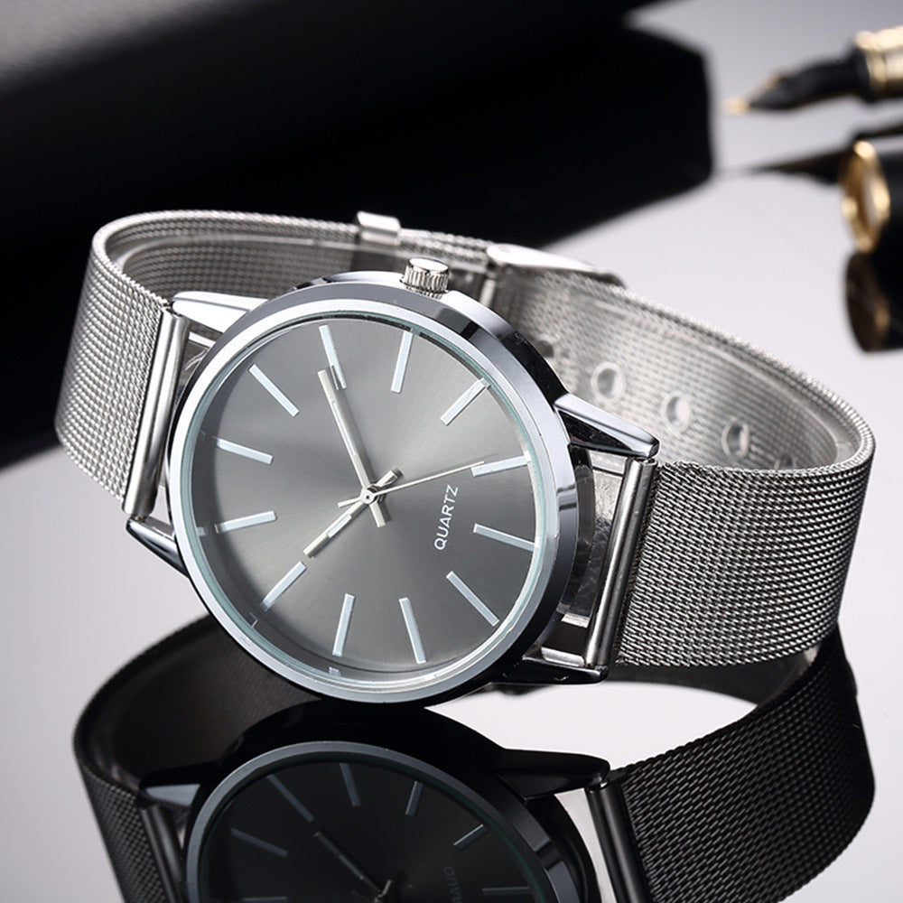 Simple Ultra-thin Stainless Steel Quartz Watch