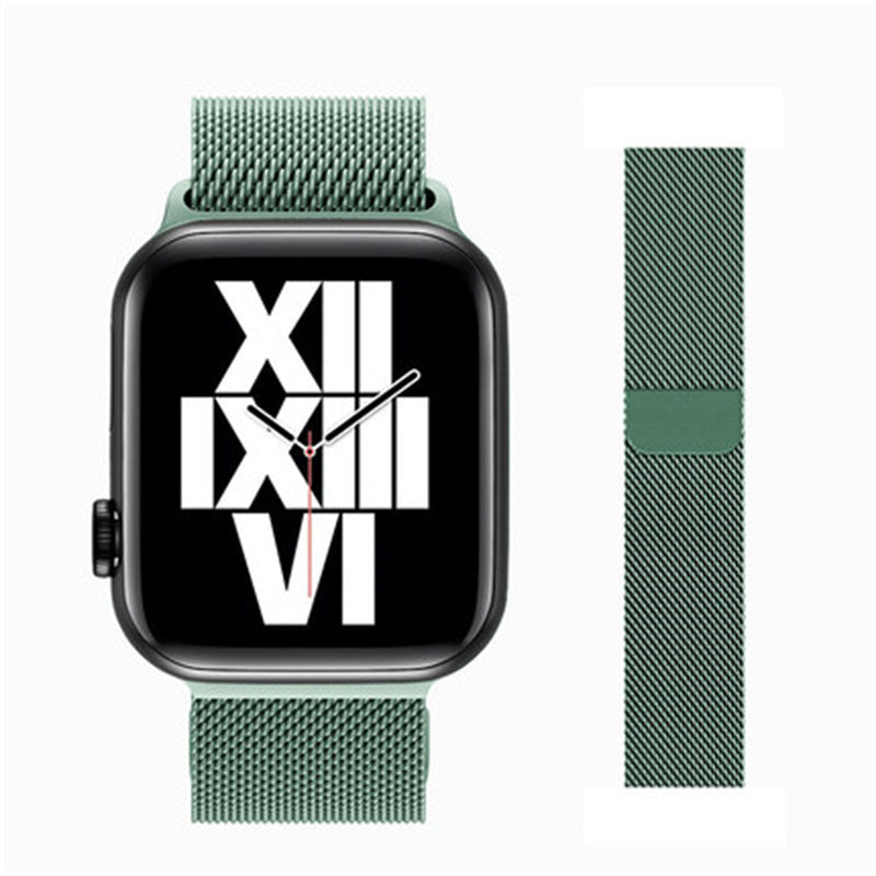 Gradient Sunset Metal Magnetic Watch Band