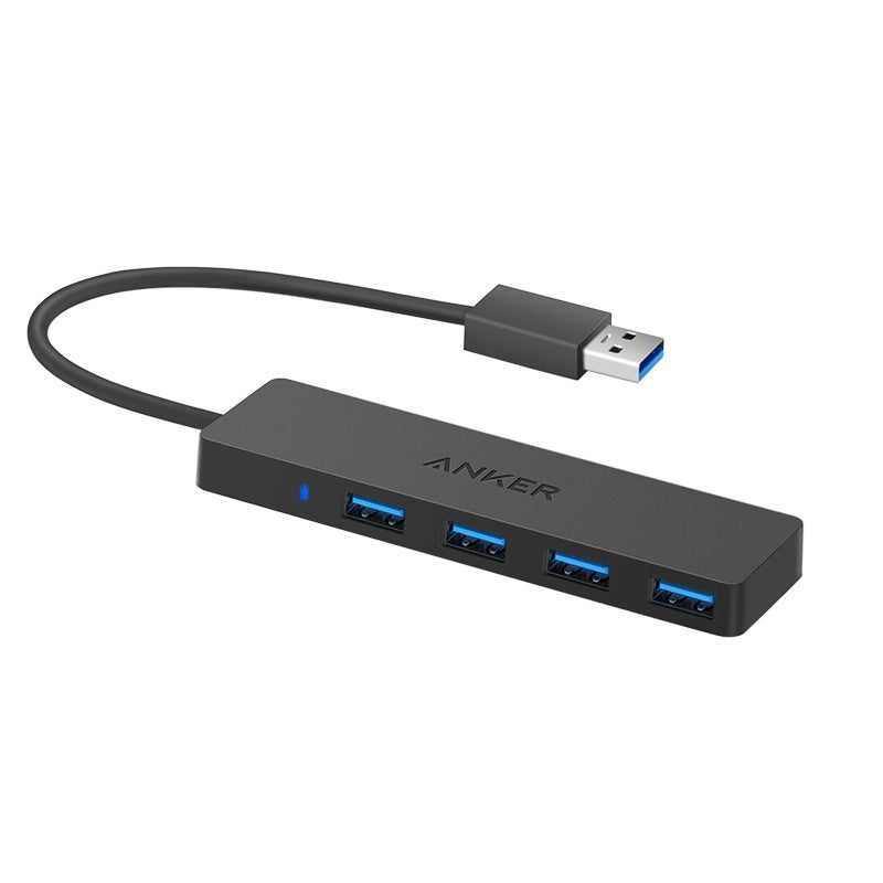 High speed 4-port hub hub hub laptop converter