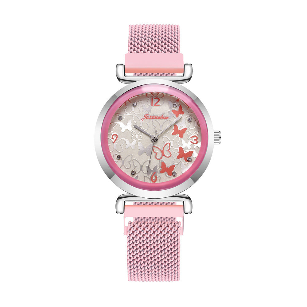 Creative Fashion Trendy Magnet Butterfly Ladies Watch