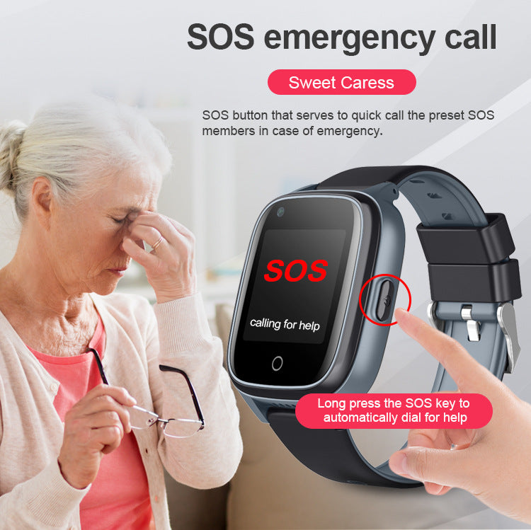 Elderly Positioning Smart Watch 4G Anti-lost