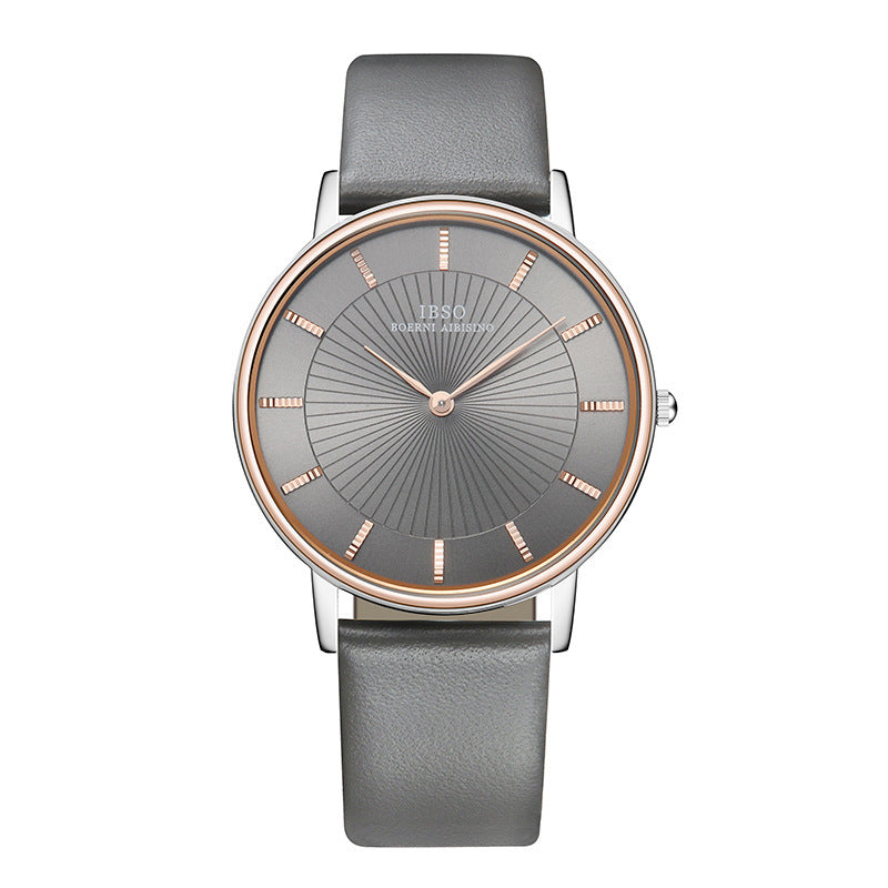 New men's watch ultra-thin