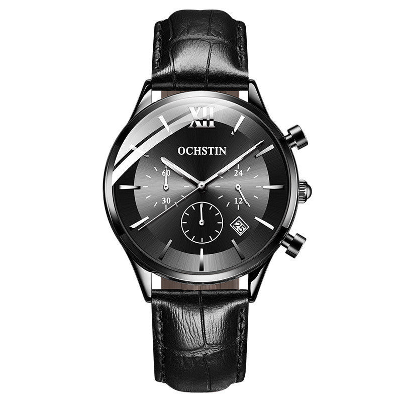 Trendy multifunctional men's watch