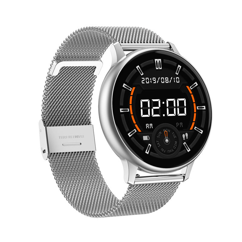 Smart watch 1.2 inch true round screen touch monitoring