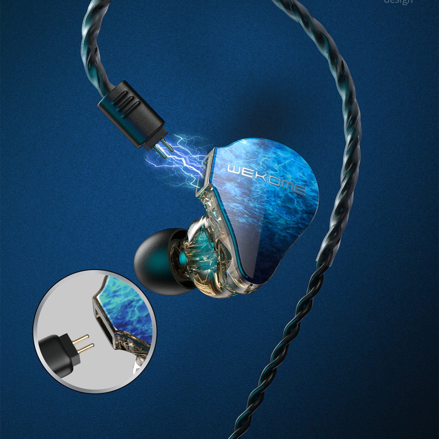 Mobile phone subwoofer in-ear dynamic headset