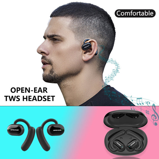 Sports Binaural Stereo Safety Ear Bone Conduction Headphones