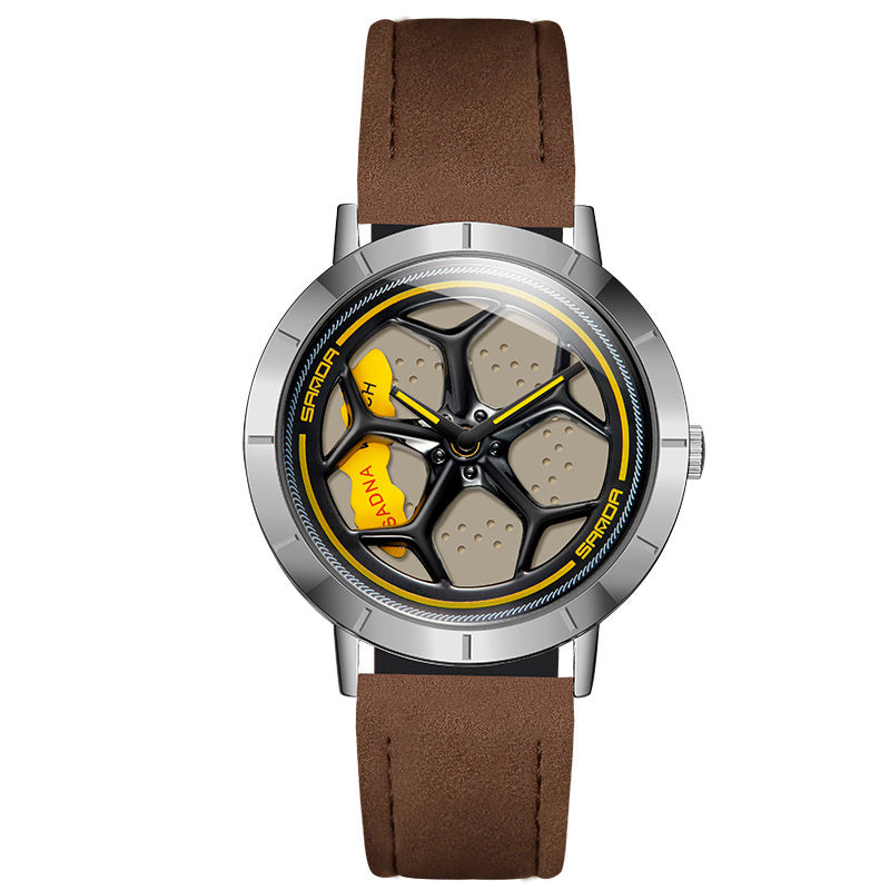 Sanda Wheel Quartz Watch