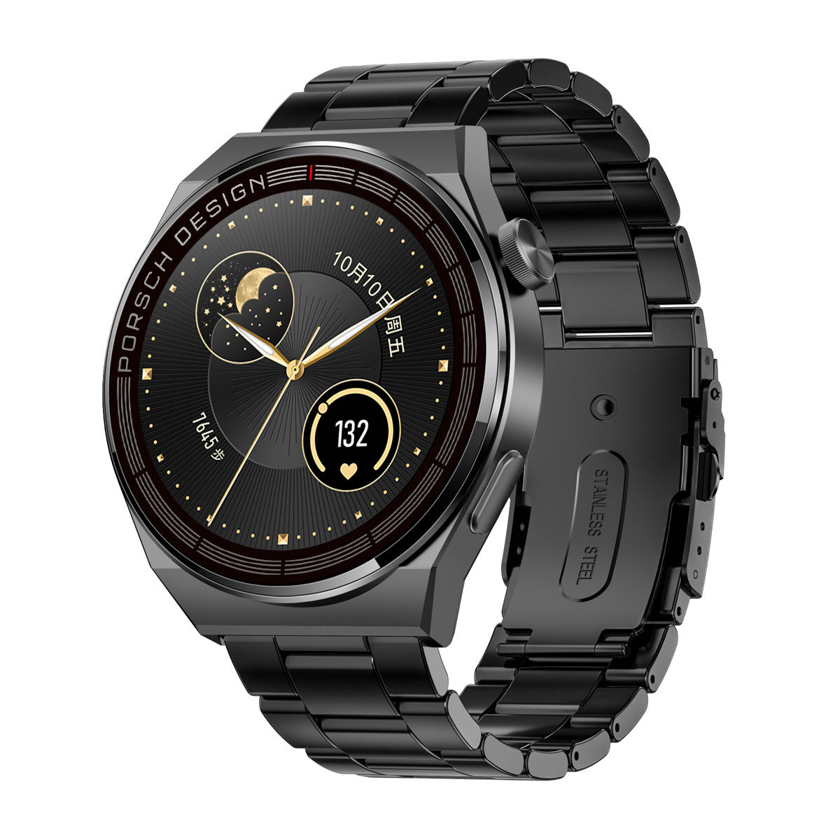 Offline Payment NFC Bluetooth Call Kinetometer Step Smartwatch