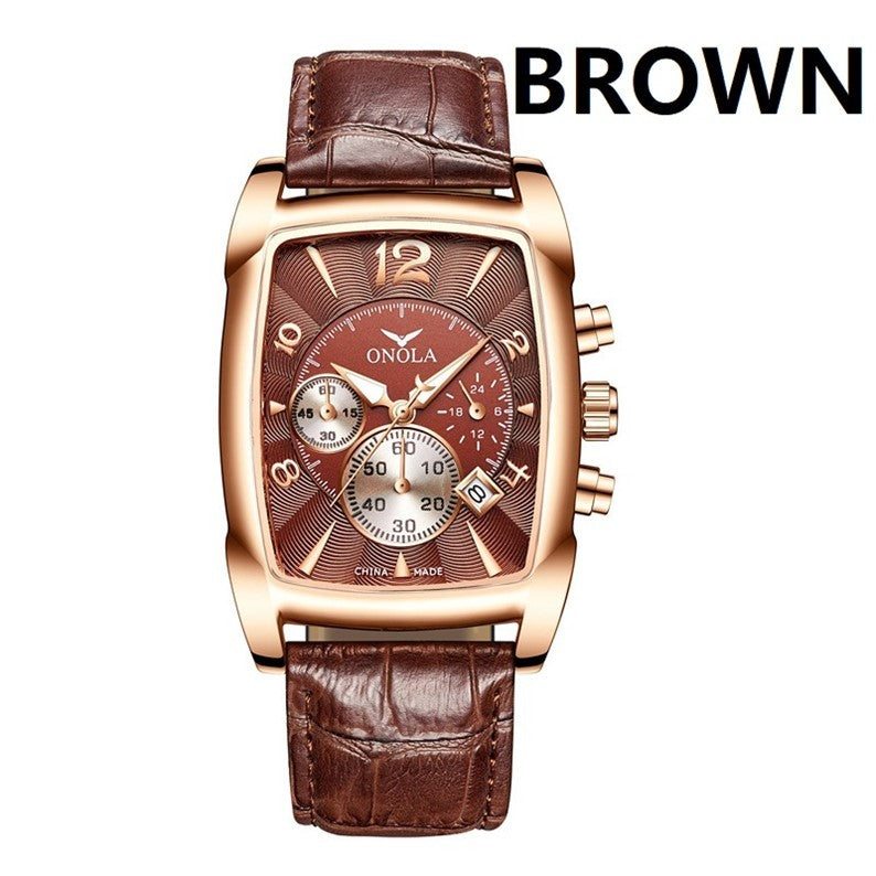 Business casual multifunctional men's quartz watch