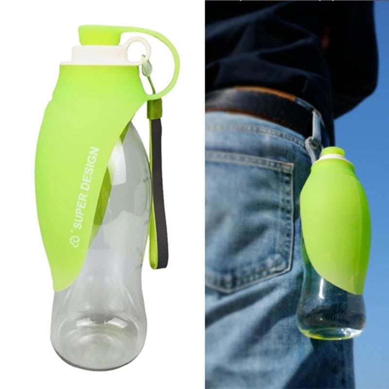 20 OZ Pet Water Bottle Leaf Design