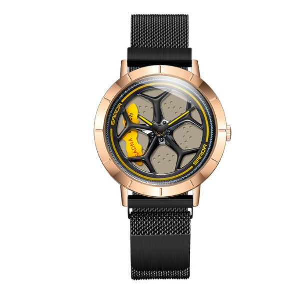 Sanda Wheel Quartz Watch