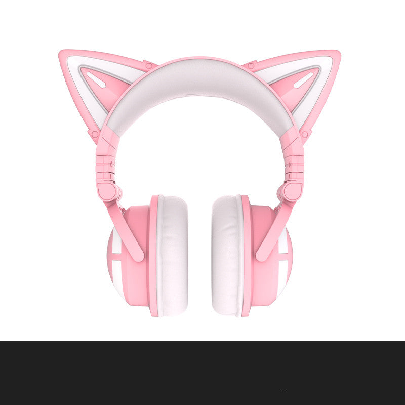 Cute Girl Game Gaming White Wireless Headset Gift